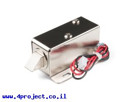 תמונה של מוצר סולנואיד עם לשונית - 12V