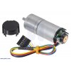 מנוע LP 25Dx67L מהירות 110rpm @ 12V עם מקודד