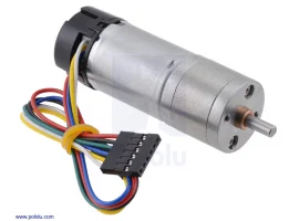 תמונה של מוצר מנוע MP 25Dx71L מהירות 33rpm @ 12V עם מקודד