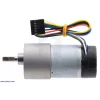 מנוע 37Dx73L מהירות 67rpm @ 12V עם מקודד
