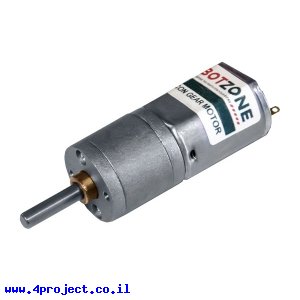 מנוע 20Dx48L מהירות 41rpm @ 12V