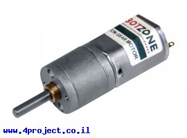 מנועי DC בקוטר 20 מ"מ, 12V