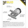 מנוע 37Dx99L מהירות 210rpm @ 12V עם מקודד - Modern Robotics/MATRIX