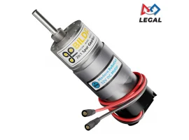 תמונה של מוצר מנוע 37Dx99L מהירות 210rpm @ 12V עם מקודד - Modern Robotics/MATRIX