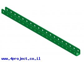 תמונה של מוצר קורת זווית "U" באורך 19 חורים
