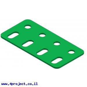 קורה שטוחה - 4 חורים