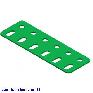 קורה שטוחה - 6 חורים