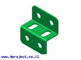 תמונה של מוצר קורת זווית "Z" באורך 2 חורים