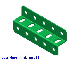 תמונה של מוצר קורת זווית "Z" באורך 5 חורים