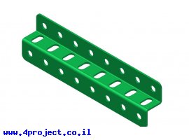 תמונה של מוצר קורת זווית "Z" באורך 8 חורים
