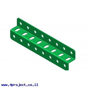 קורת זווית "Z" באורך 8 חורים
