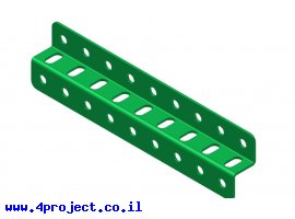 תמונה של מוצר קורת זווית "Z" באורך 9 חורים
