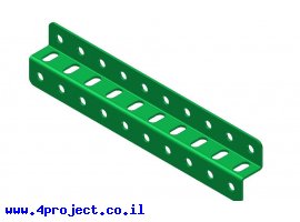 תמונה של מוצר קורת זווית "Z" באורך 10 חורים