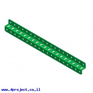 קורת זווית "Z" באורך 19 חורים