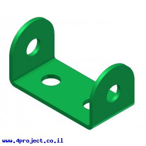 פס מחורר מקופל 1x2x1