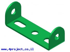 תמונה של מוצר פס מחורר מקופל 1x3x1