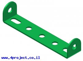 תמונה של מוצר פס מחורר מקופל 1x5x1