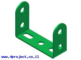 תמונה של מוצר פס מחורר מקופל 2x3x2