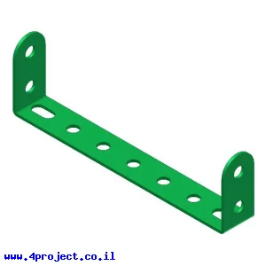 פס מחורר מקופל 2x7x2