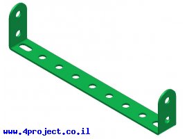 תמונה של מוצר פס מחורר מקופל 2x9x2