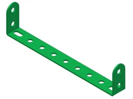 תמונה של מוצר פס מחורר מקופל 2x9x2