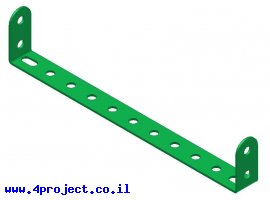 תמונה של מוצר פס מחורר מקופל 2x11x2