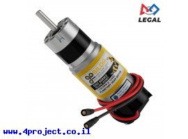 תמונה של מוצר מנוע 32Dx109L מהירות 1150rpm @ 12V עם מקודד - סדרה 5202 - ציר D