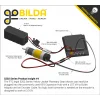 מנוע 32Dx117L מהירות 435rpm @ 12V עם מקודד - סדרה 5202 - ציר D