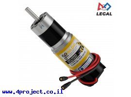 תמונה של מוצר מנוע 32Dx117L מהירות 312rpm @ 12V עם מקודד - סדרה 5202 - ציר D