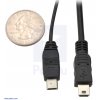 כבל USB A ל-miniB באורך 1.5 מטר