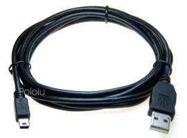 תמונה של מוצר כבל USB A ל-miniB באורך 1.5 מטר