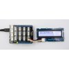 LCD טקסט 16x2, שחור על RGB - חיבור Grove
