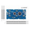 LCD טקסט 16x2, שחור על RGB - חיבור Grove