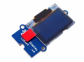 תמונה של מוצר מסך OLED בגודל 0.96" - חיבור Grove, חיבור תחתון