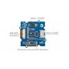 מסך E-Ink ל-3 צבעים, גודל 1.54", רזולוציה 152x152 - חיבור Grove