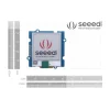 מסך E-Ink ל-3 צבעים, גודל 1.54", רזולוציה 152x152 - חיבור Grove