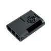 מארז לכרטיסי Raspberry PI 4 - פלסטיק שחור מעוגל עם מאוורר