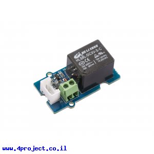 ממסר SPST אטום, 10A@250VAC/30VDC - חיבור Grove