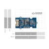 IMU בעל 9 דרגות חופש על בסיס MPU-9250 - חיבור Grove