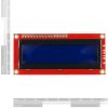 LCD טקסט 16x2, צהוב על כחול, 5V