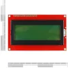 LCD טקסט 20x4, שחור על ירוק, 5V