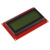 LCD טקסט 20x4, שחור על ירוק, 5V