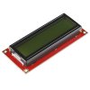 LCD טקסט 16x2, שחור על ירוק, 3.3V, ממשק טורי