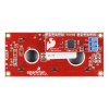 LCD טקסט 16x2, שחור על ירוק, 3.3V, ממשק טורי