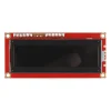LCD טקסט 16x2, לבן על שחור, 3.3V, ממשק טורי