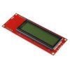 LCD טקסט 16x2, שחור על ירוק, 5V, ממשק טורי