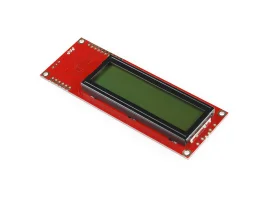 תמונה של מוצר LCD טקסט 16x2, שחור על ירוק, 5V, ממשק טורי