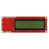 LCD טקסט 16x2, שחור על ירוק, 5V, ממשק טורי