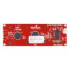 LCD טקסט 16x2, שחור על ירוק, 5V, ממשק טורי
