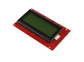 תמונה של מוצר LCD טקסט 20x4, שחור על ירוק, 5V, ממשק טורי